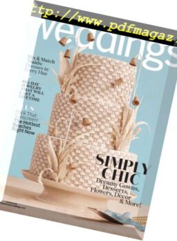 Martha Stewart Weddings – May 2018