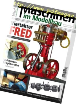 Maschinen im Modellbau – Juli-August 2018