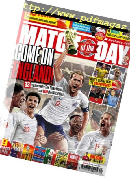 Match of the Day – 12 June 2018 Cover