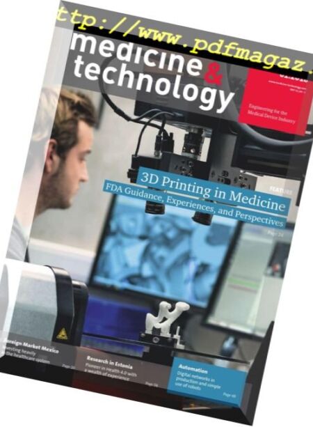 Medicine & Technology – Nr.1, 2018 Cover