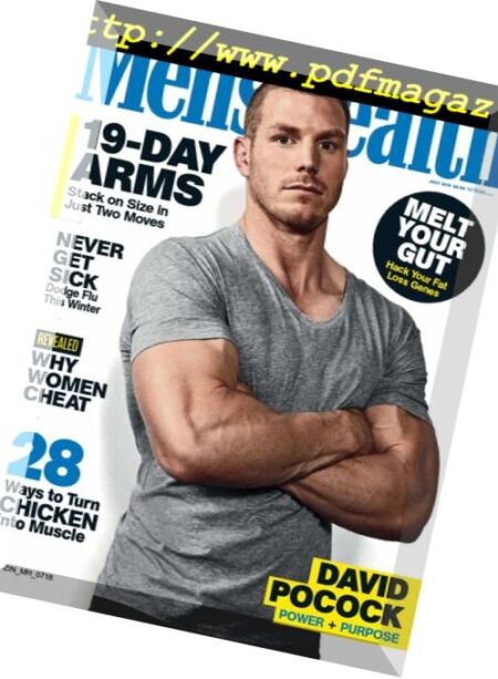 Men’s Health Australia – July 2018 Cover