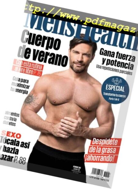 Men’s Health Mexico – junio 2018 Cover