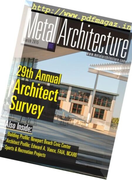 Metal Architecture – March 2015 Cover