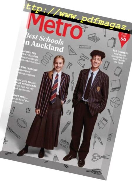 Metro New Zealand – July 2018 Cover