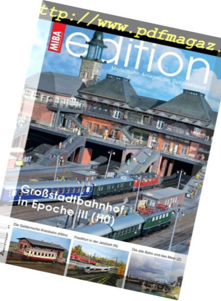 MIBA Edition – Nr.1, 2018 Cover