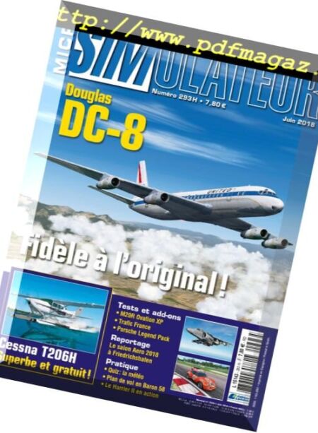 Micro Simulateur – juin 2018 Cover
