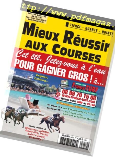 Mieux Reussir aux Courses – juillet 2018 Cover