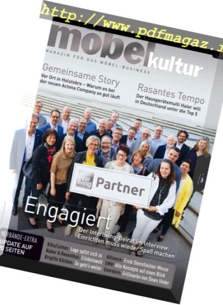 Mobel Kultur – Nr.6 2018 Cover