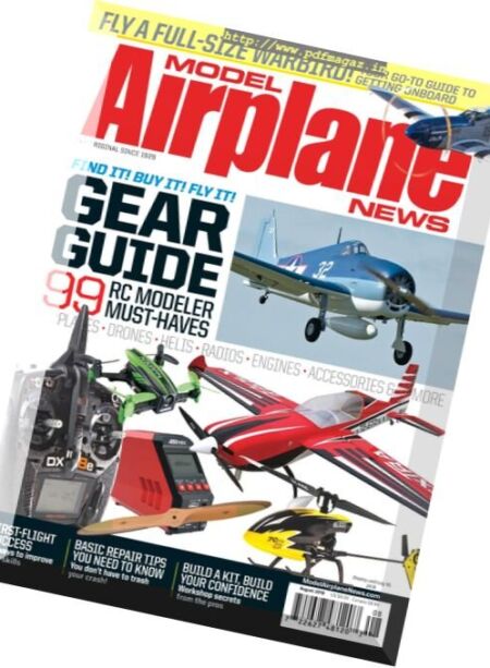 Model Airplane News – August 2018 Cover