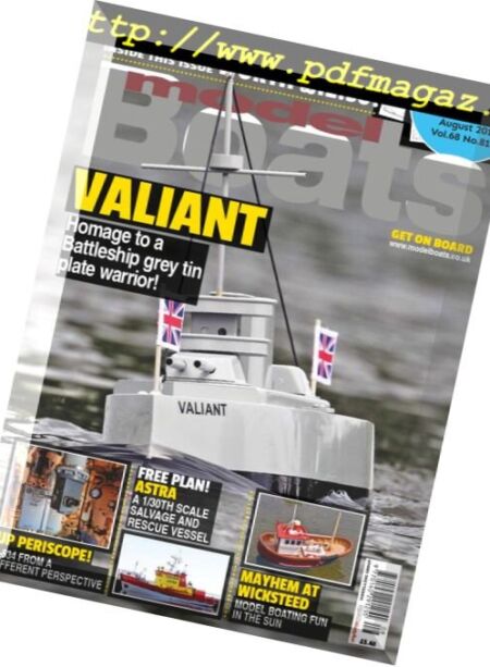 Model Boats – August 2018 Cover