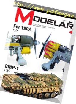 Modelar – Duben 2018