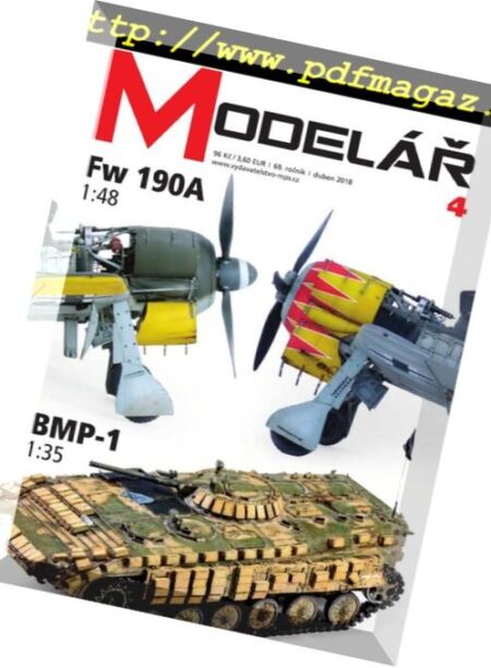 Modelar – Duben 2018 Cover