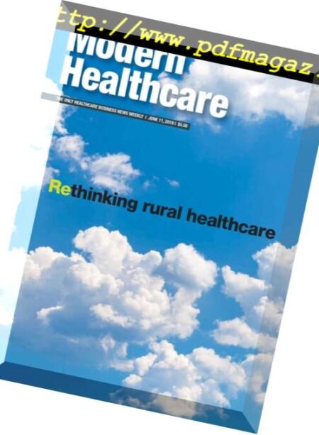 Modern Healthcare – June 11, 2018 Cover