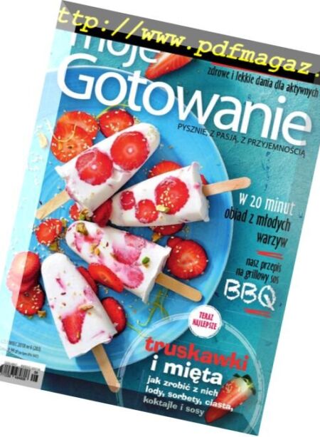 Moje Gotowanie – Czerwiec 2018 Cover