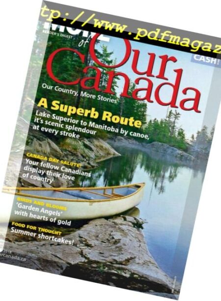 More of Our Canada – July 2018 Cover