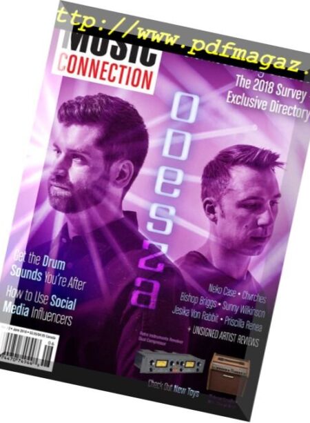 Music Connection – June 2018 Cover