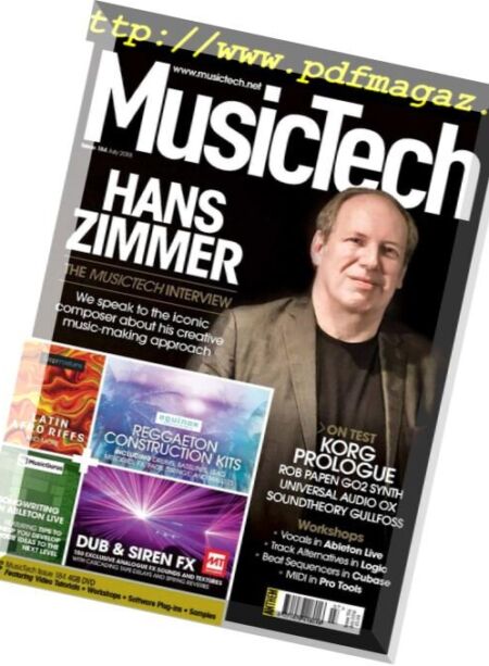 MusicTech – July 2018 Cover