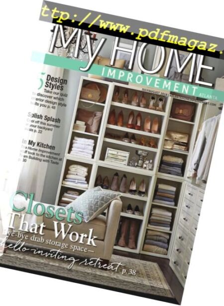 My Home Improvement – July-August 2018 Cover