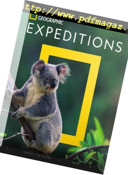 National Geographic Expeditions – Travel Catalog 2019 Cover