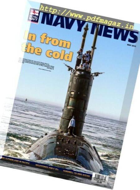 Navy News – May 2018 Cover