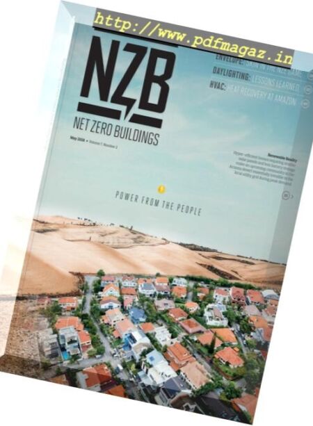 Net Zero Buildings – May 2018 Cover