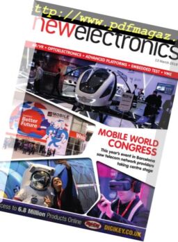 New Electronics – 13 March 2018