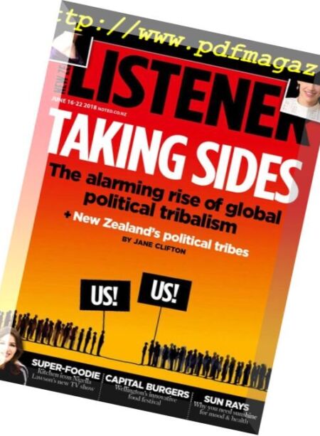 New Zealand Listener – June 16, 2018 Cover