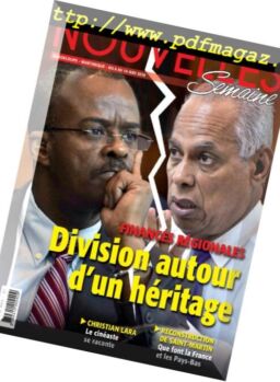 Nouvelles Semaine – 08 juin 2018