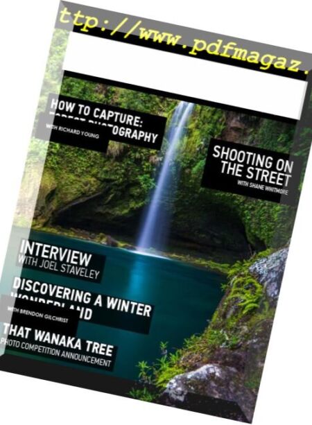 NZPhotographer – May 2018 Cover