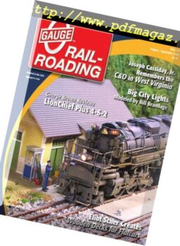 O Gauge Railroading – August – September 2014