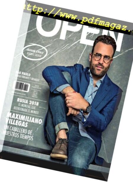 Open Mexico – junio 2018 Cover