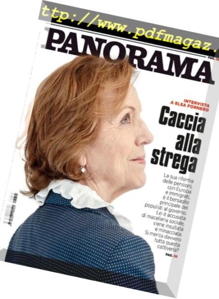 Panorama Italia – 06 giugno 2018 Cover