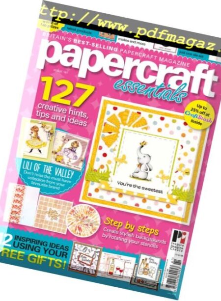 Papercraft Essentials – June 2018 Cover