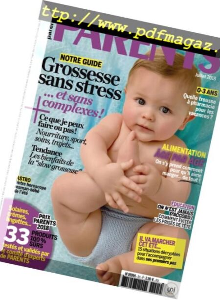 Parents – Hors-Serie – juin 2018 Cover
