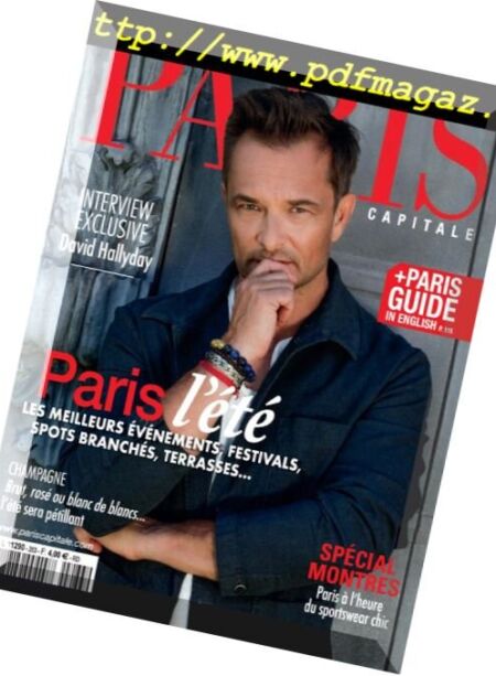 Paris Capitale – 12 juin 2018 Cover