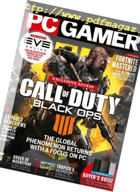 PC Gamer UK – July 2018 Cover