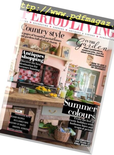 Period Living – July 2018 Cover