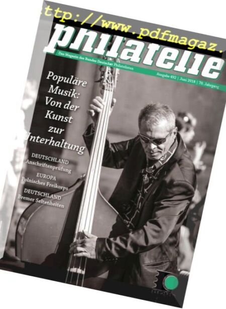 Philatelie – Juni 2018 Cover