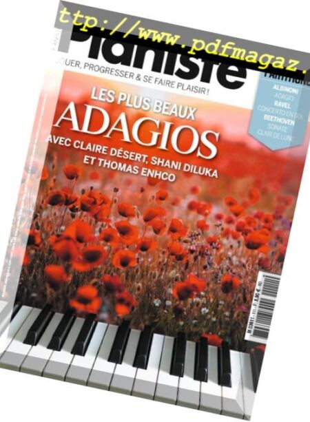 Pianiste – juin 2018 Cover