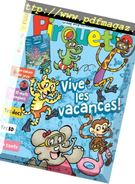 Pirouette – juillet 2018 Cover