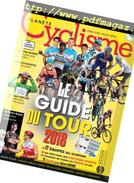 Planete Cyclisme – juillet 2018 Cover