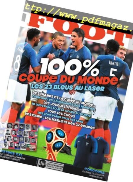 Planete Foot – juillet 2018 Cover