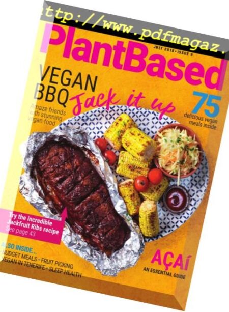PlantBased – July 2018 Cover