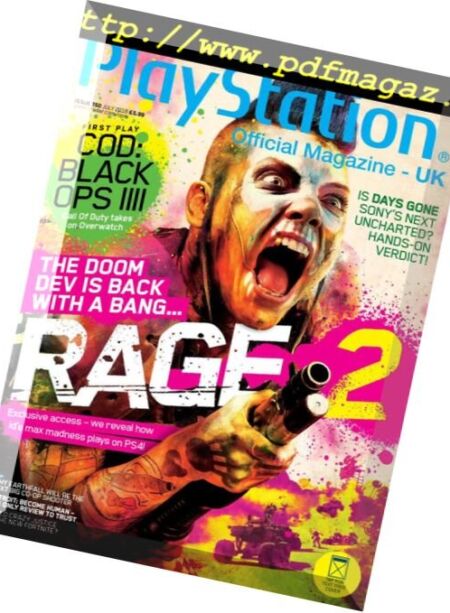 PlayStation Official Magazine UK – July 2018 Cover