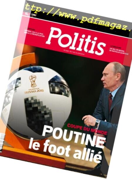 Politis – 07 juin 2018 Cover