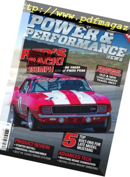 Power & Performance News – summer 2017 Cover