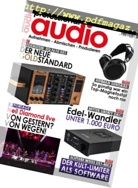 Professional Audio – Juni 2018 Cover