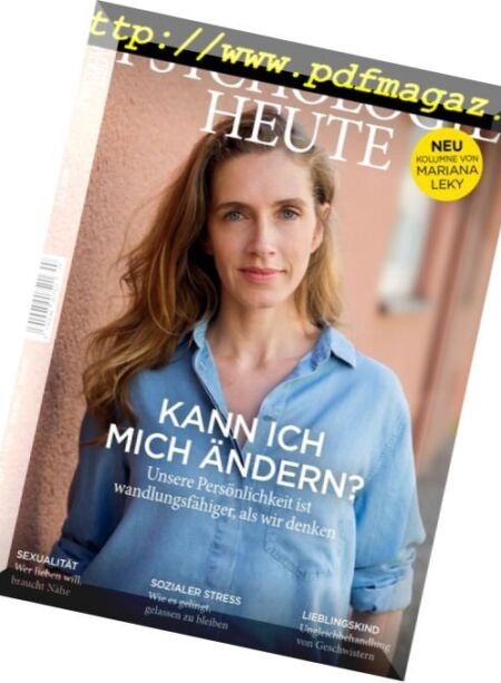 Psychologie Heute – Juli 2018 Cover