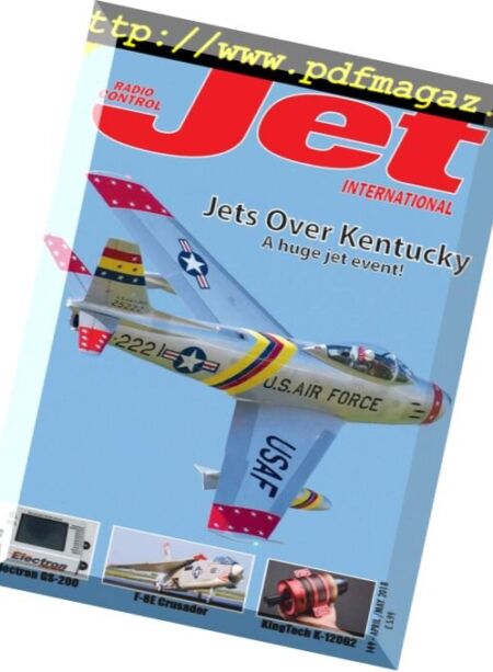 Radio Control Jet International – April-May 2018 Cover