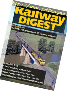 Railway Digest – June 2018